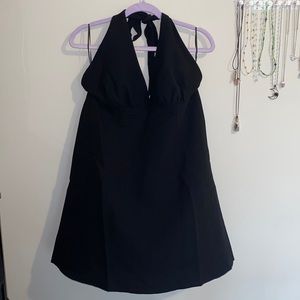 Black Halter Dress